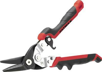 STANLEY FATMAX Tijera cortachapas 250 mm, corte izquierdo, empuñadura ergonómica certificada, marcas para cortes precisos, mecanismo delgado para acceso fácil, cierre/apertura rápida, FMHT73755-0