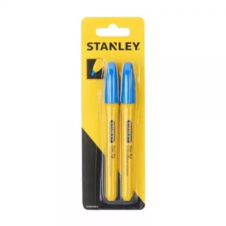 Stanley STANLEY Fine Tip - Rotulador (2 unidades), color azul