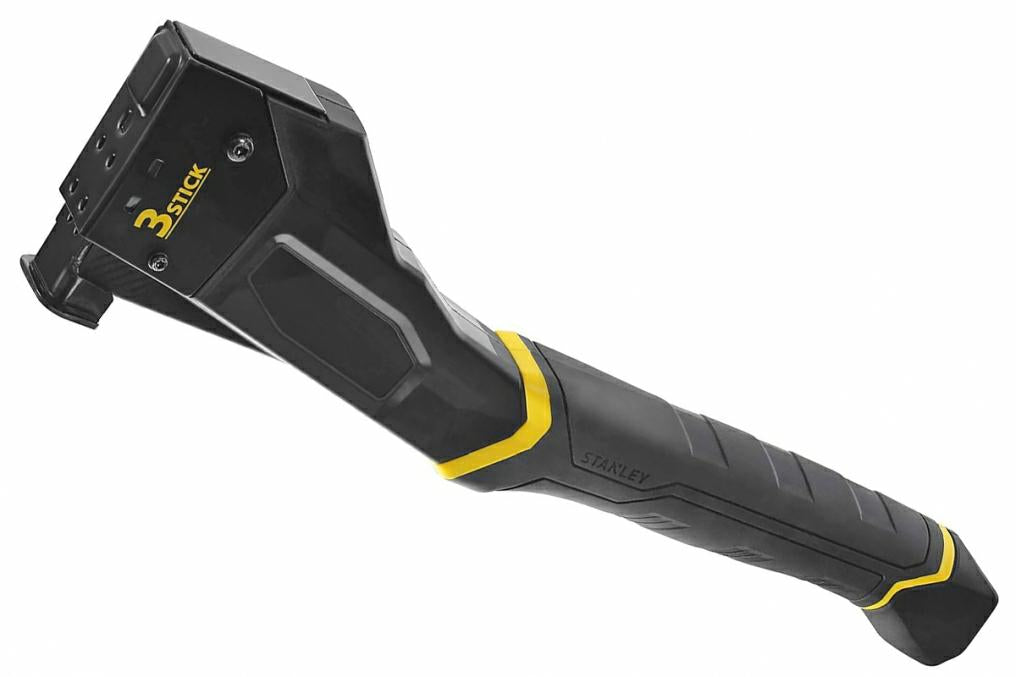 STANLEY FATMAX FMHT81394-9, Grapadora estilo martillo, Incluye 1000 Grapas Tipo G 10 Mm, Fuerte Y Ligera, Mango Sobremoldeado, Gran Capacidad
