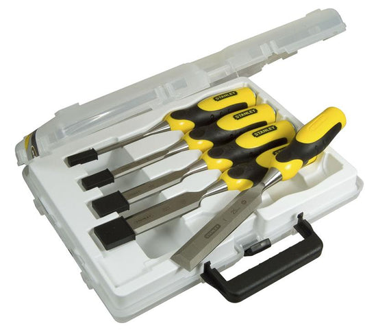 Stanley 2-16-888 - Juego de 5 formones, medidas 6, 10, 15, 20, 25mm