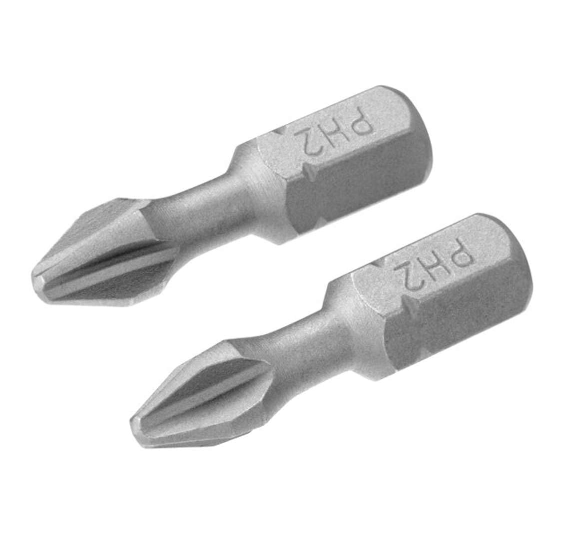 2 puntas Torsion 25mm Ph2