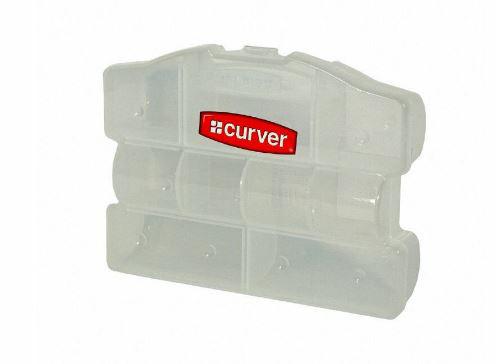 Recipiente de plástico con compartimentos, 23,1 x 18,3 x 7,1 cm, EF502408