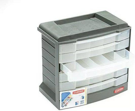Curver Cajonera para piezas pequeñas 290 x 170 x 270 mm, caja para pesca
