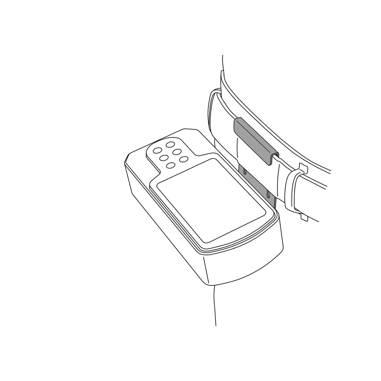 GEDORE ETQR G - E-torc Q Display Unit Belt Mount