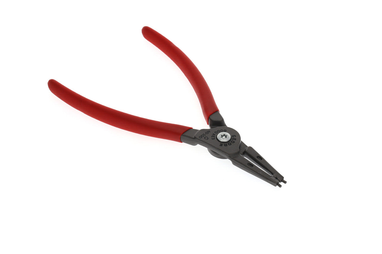 8000 AE - Pliers with reinforced tips for external circlips from 3 to 140 mm in diameter