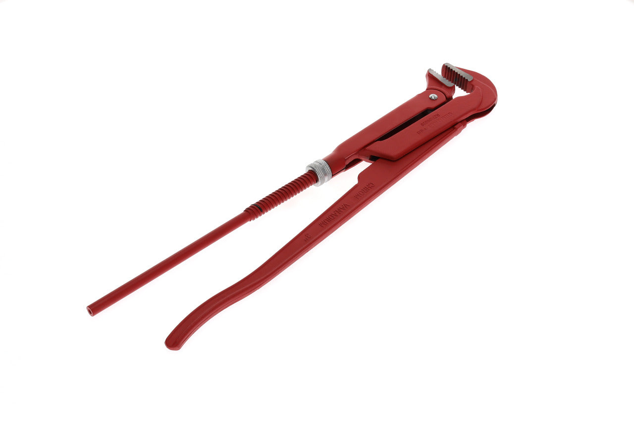 Pince à tuyaux GEDORE rouge R27100030 - 90°, modèle suédois, 3 pouces, L=635 mm