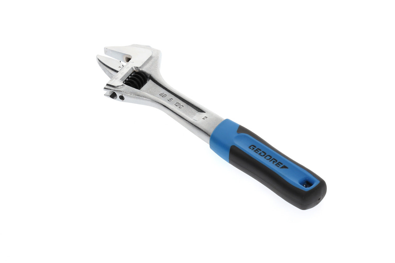 60 S JC - Chrome Adjustable Wrenches with 2-component handle