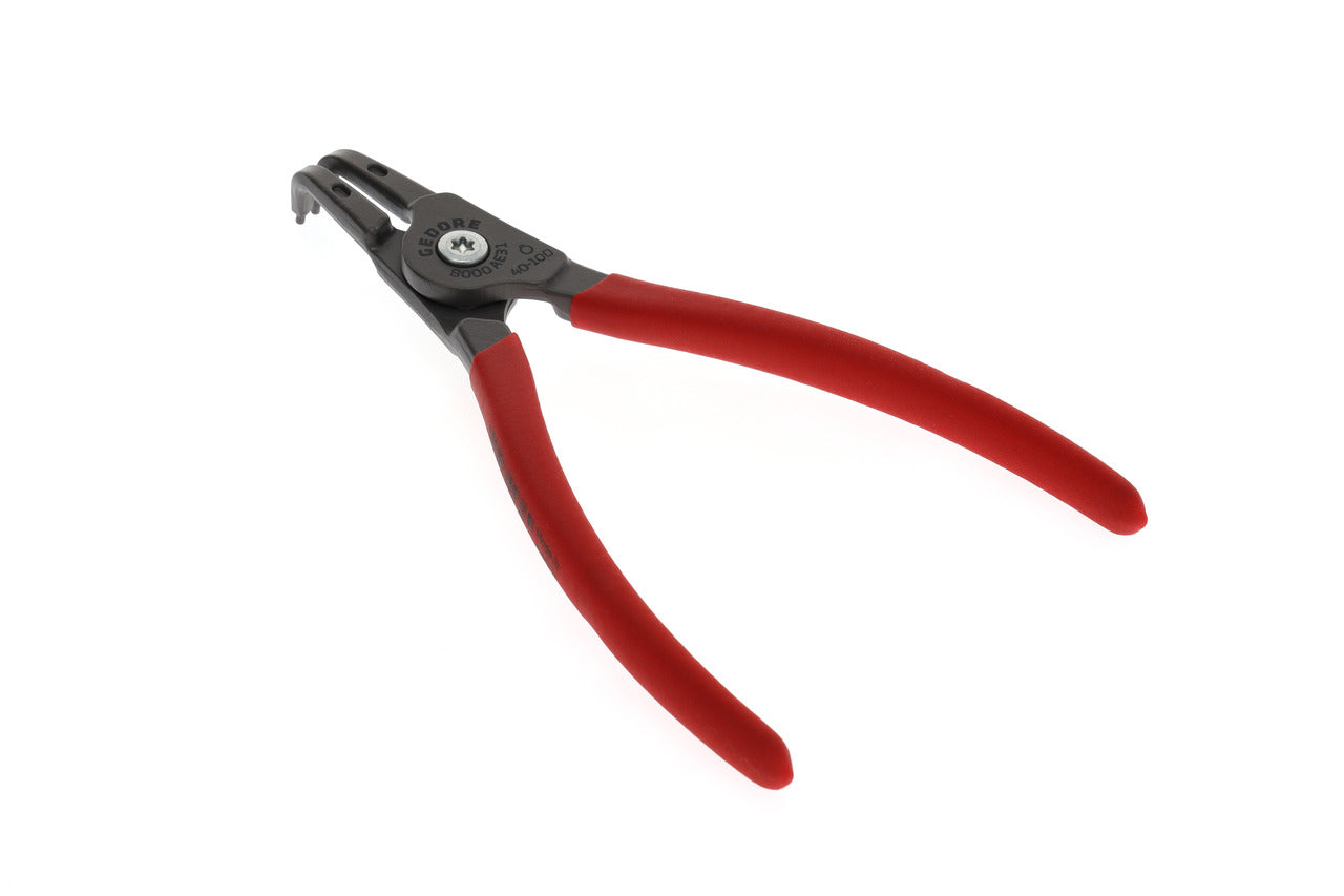 8000 AE - Pliers with reinforced tips for external circlips from 3 to 140 mm in diameter