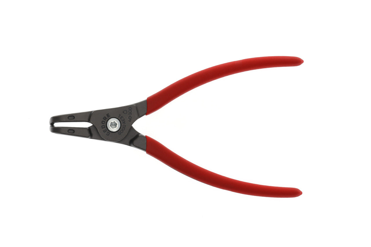 8000 AE - Pliers with reinforced tips for external circlips from 3 to 140 mm in diameter