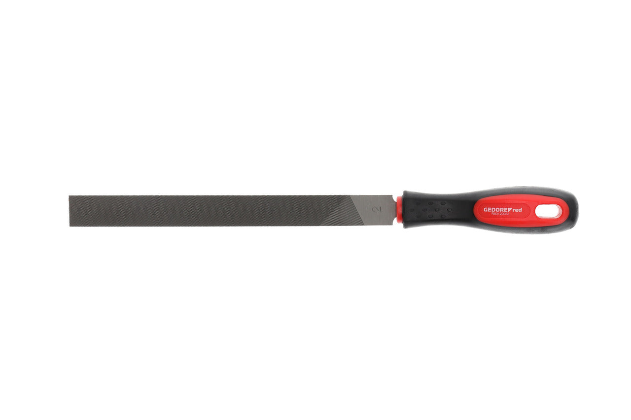 R93120052 - Lima plana, entrefina 2, L=310 mm, mango de 2 componentes