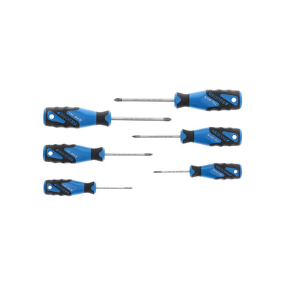 GEDORE 2160 PHZ-06 - Set of 6 PH+PZ Screwdrivers