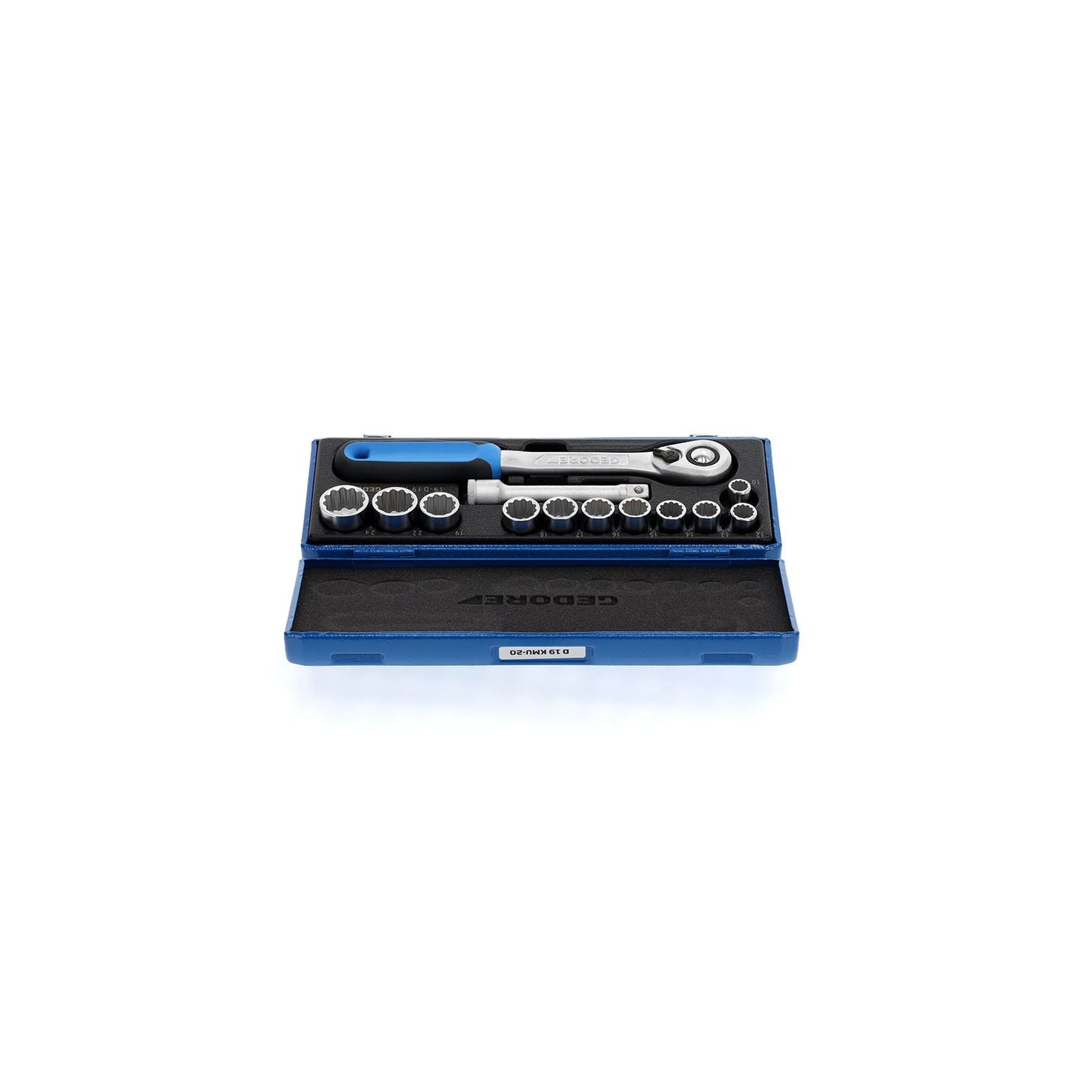 GEDORE D 19 KMU-20 - Unit Drive 1/2" Socket Set