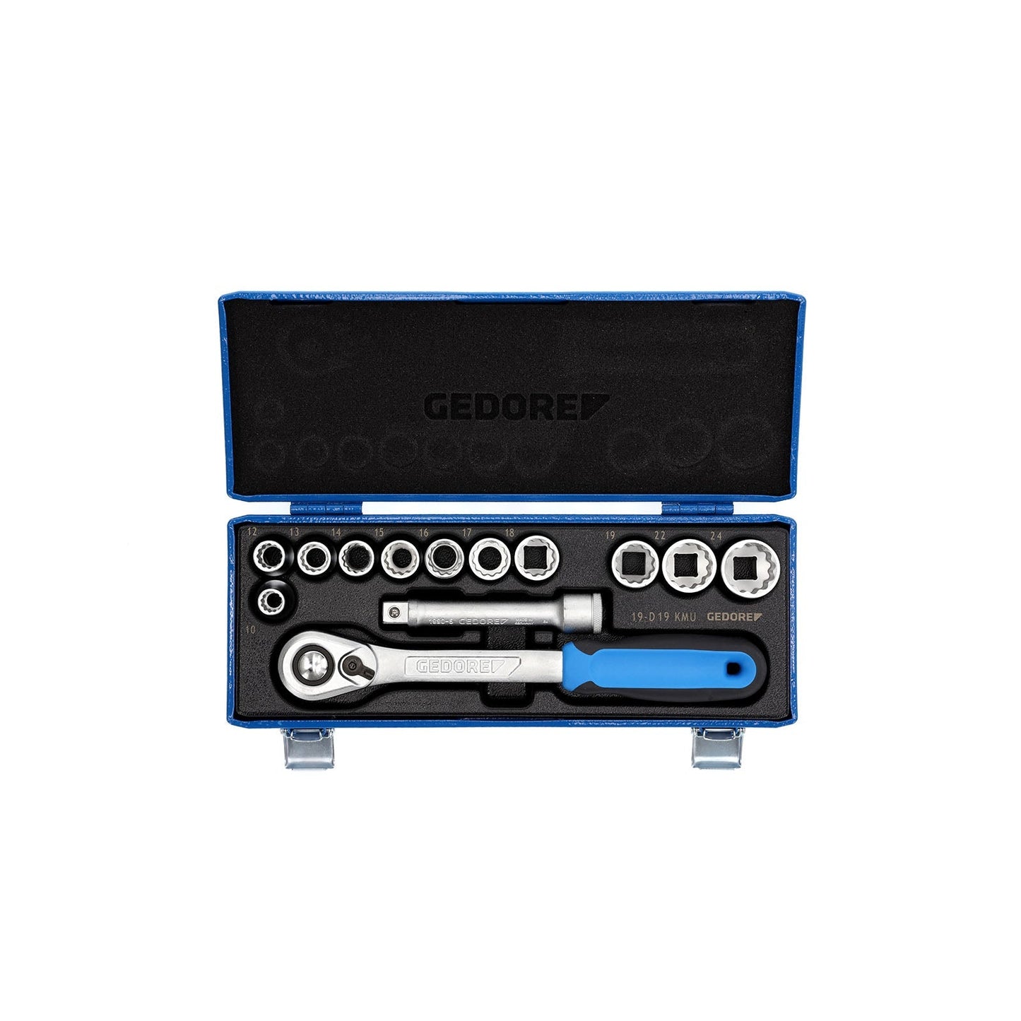 GEDORE D 19 KMU-20 - Unit Drive 1/2" Socket Set