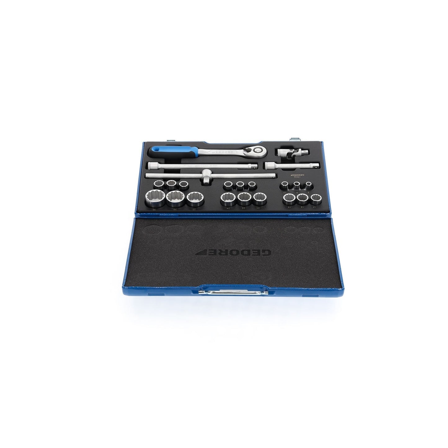 GEDORE D 19 EMU-20 - Unit Drive 1/2" Socket Set