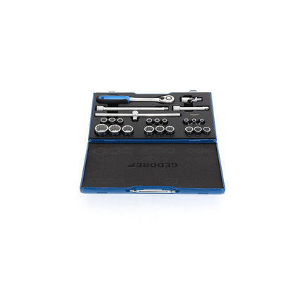 GEDORE D 19 EMU-20 - Unit Drive 1/2" Socket Set