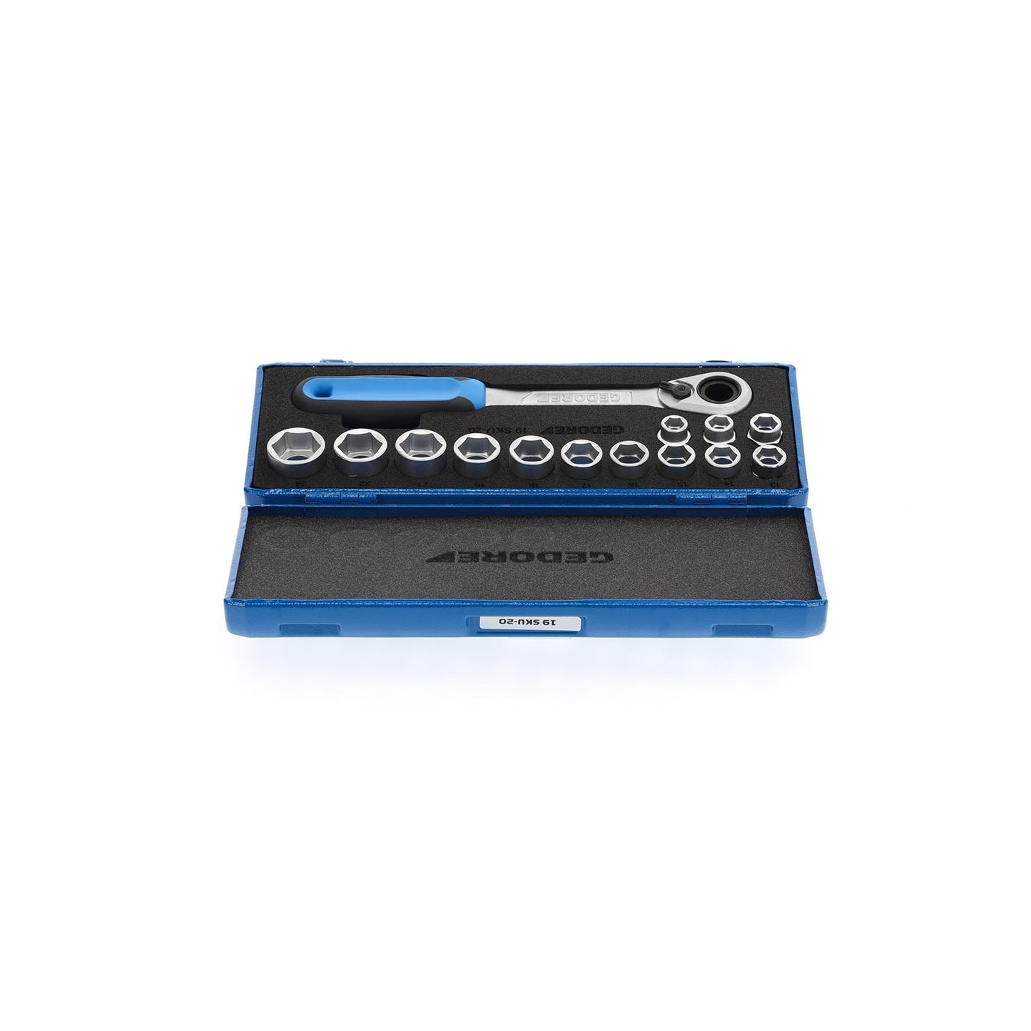 GEDORE 19 SKU-20 - SK 1/2" Hex Socket Set