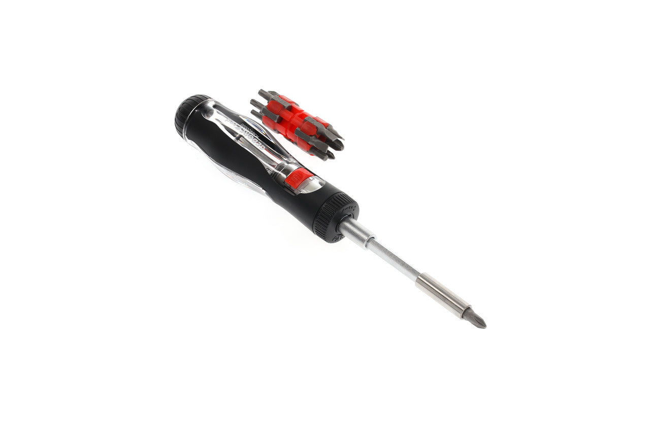Tournevis à cliquet télescopique GEDORE rouge R38920000 - 1/4" 13 en 1