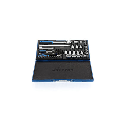 GEDORE 19 V20U-10 - 1/4" + 1/2" Hex Socket Set