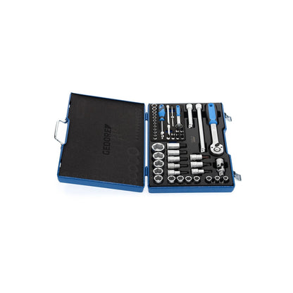 GEDORE 19 V20U-10 - 1/4" + 1/2" Hex Socket Set