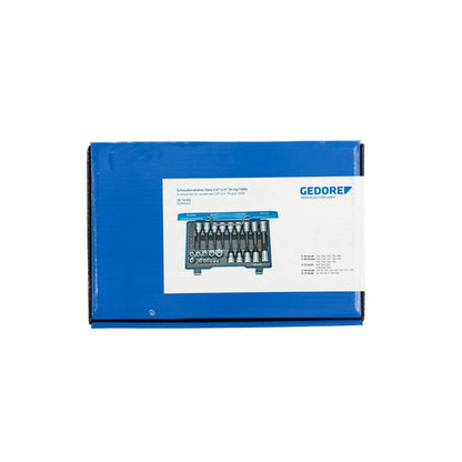 GEDORE 19 TX 20 - 1/2" Hex Socket Set