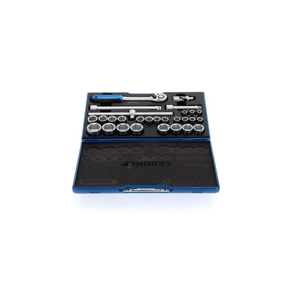 GEDORE 19 VMU-10 - 1/2" Hex Socket Set