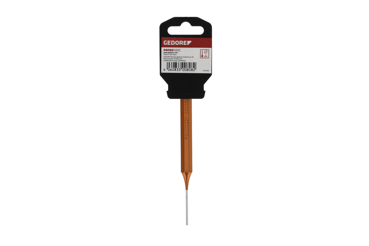 R90200221 - Botador cilíndrico, octogonal, 150x2 mm, vástago Ø 10 mm