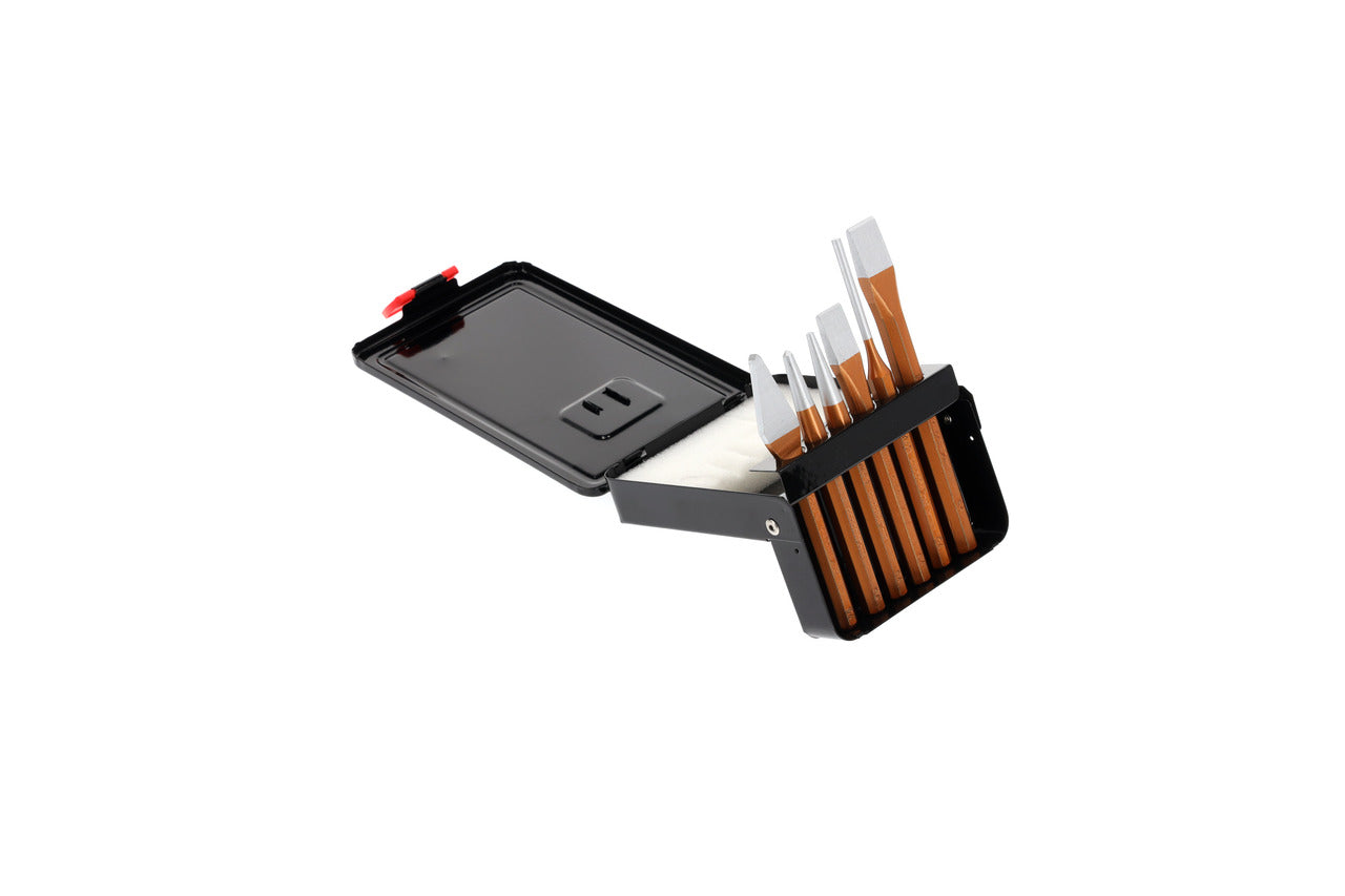 GEDORE red R90000006 - Chisel and punch set, 6 pieces (3300826)