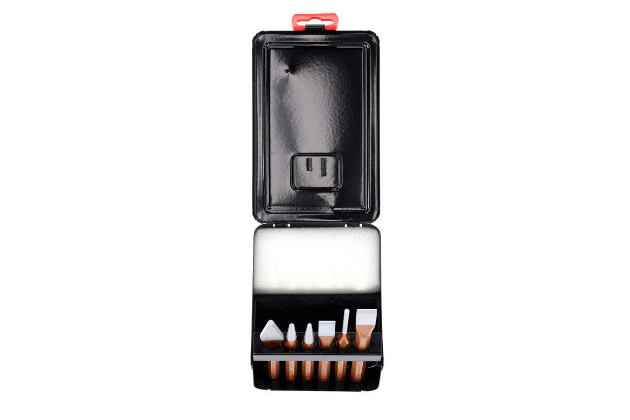 GEDORE red R90000006 - Chisel and punch set, 6 pieces (3300826)
