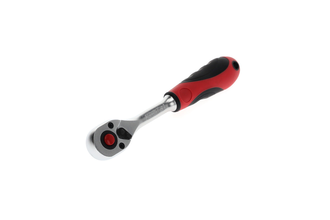 Clé à cliquet réversible GEDORE rouge R40000027 - 1/4" avec poignée à 2 composants