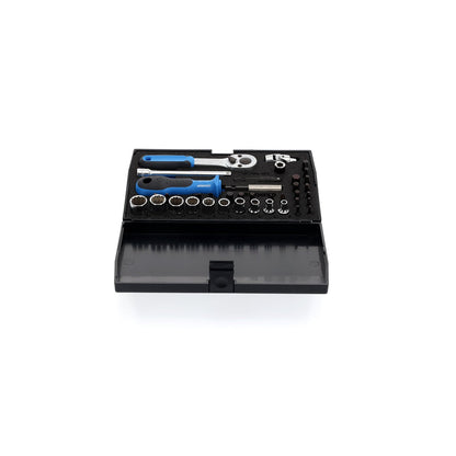 GEDORE D 20 TMU-10 - 1/4" Unit Drive Socket Set