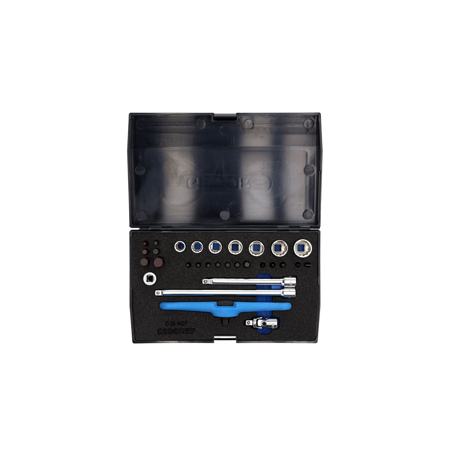 GEDORE D 20 MOT - 1/4" Unit Drive Socket Set for Motorcycles