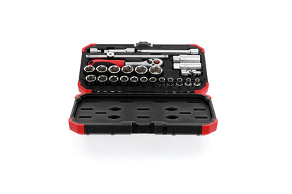 GEDORE red R59003026 - Socket set 3/8" 6-24 mm, 26 pieces (3300053)