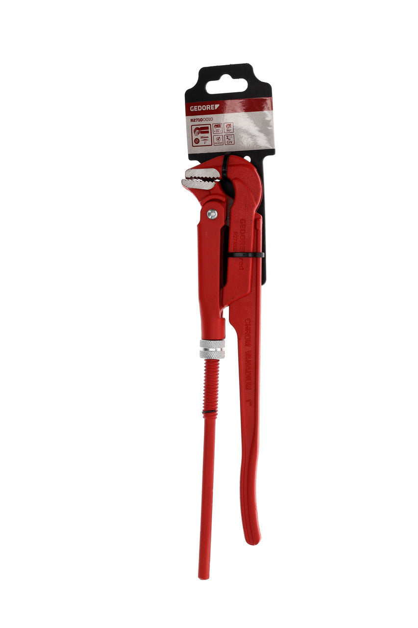 R27100010 - Tenaza para tubos con boca a 90°, 320mm