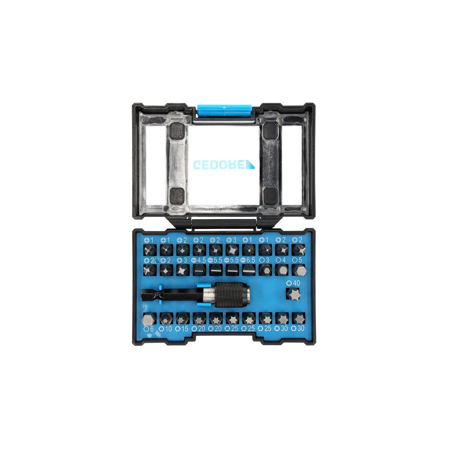 GEDORE 666-032-A - 1/4" Drive Bit Set, 32 Pieces