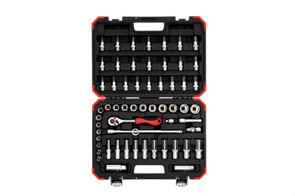 GEDORE red R59003059 - Socket wrench set 3/8" 6-24mm 59 pieces (3300054)