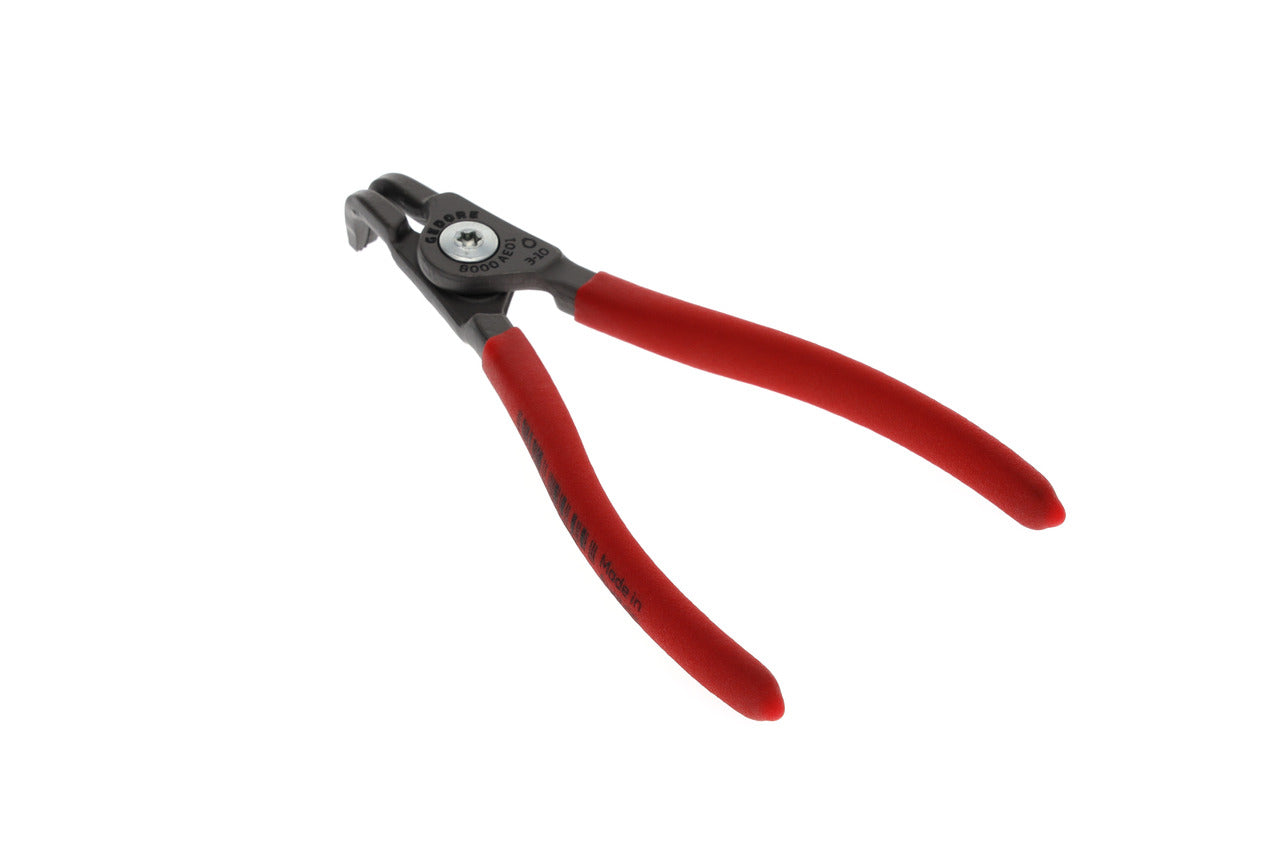 8000 AE - Pliers with reinforced tips for external circlips from 3 to 140 mm in diameter