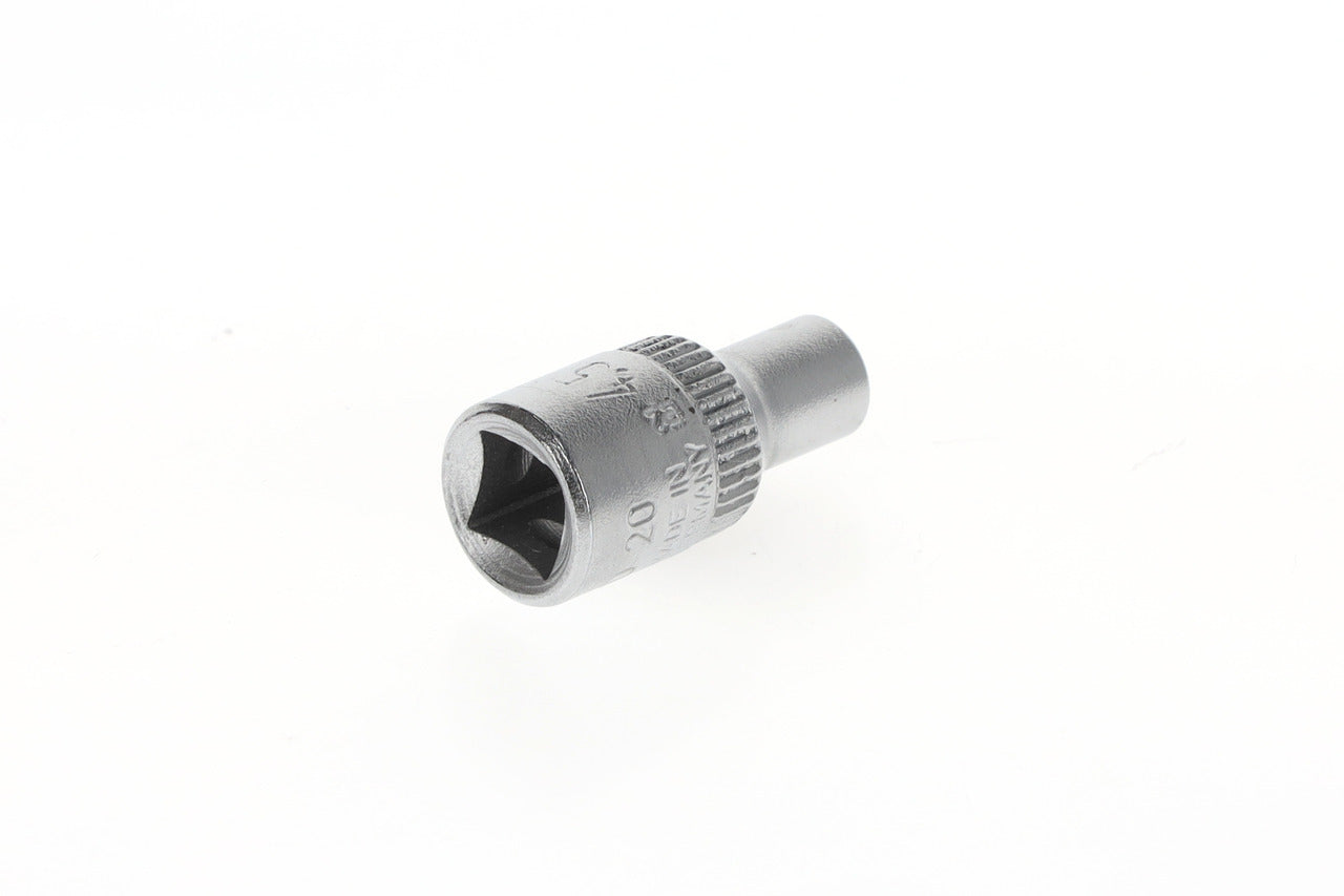 Douilles GEDORE D 20 - 1/4" pour vis à profil hexagonal