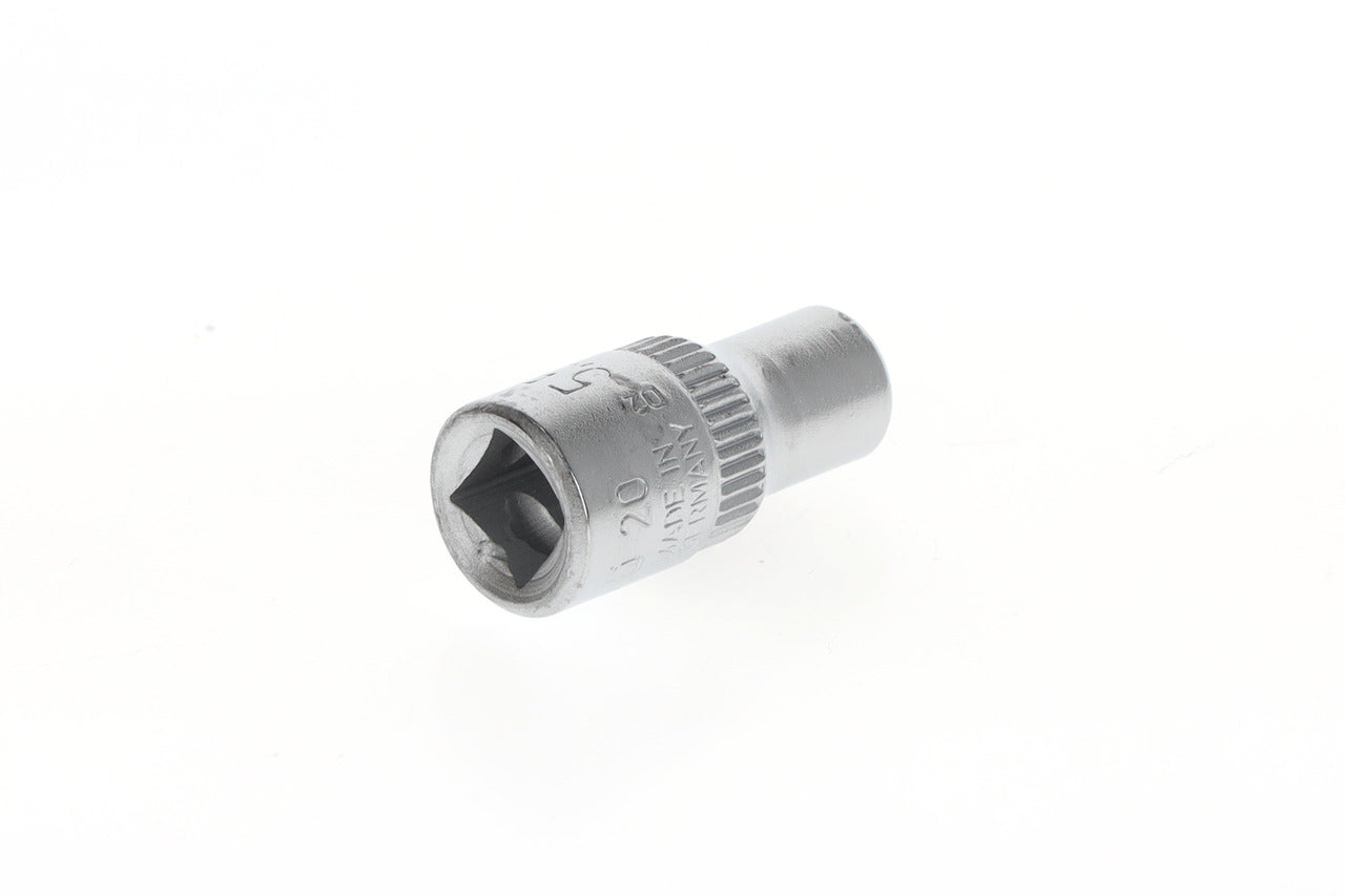 Gedore D 20 1/4" Unit Drive Sockets for Hexagonal Profile