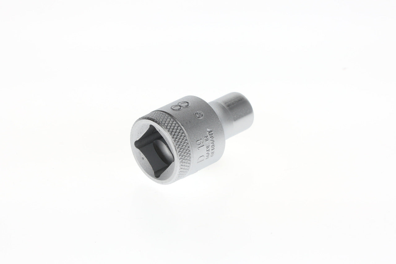 D 19 - Vasos de 1/2" con perfil UnitDrive para tornillos hexagonales