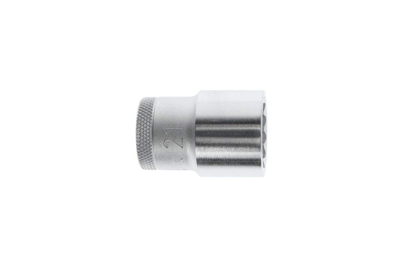 D 19 - Vasos de 1/2" con perfil UnitDrive para tornillos hexagonales