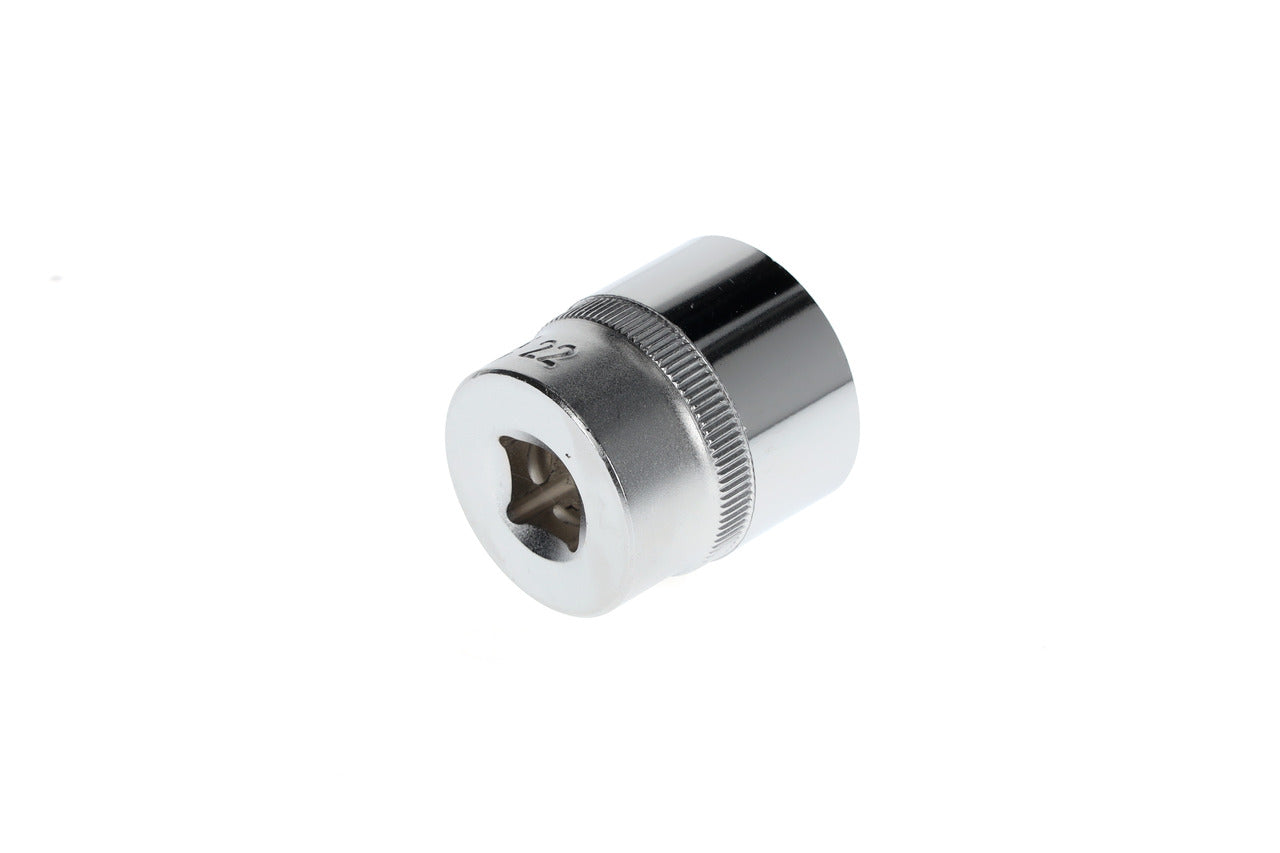 Douille GEDORE rouge R51002204 - 3/8", hexagonale, 22 mm L=32 mm