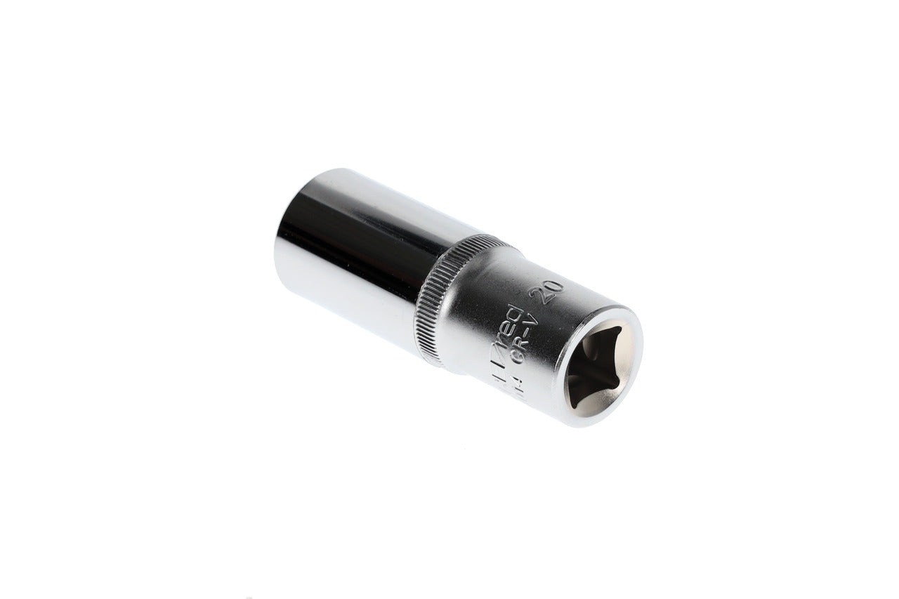 Douille GEDORE rouge R61002014 - 1/2", hexagonale, 20 mm L=77 mm