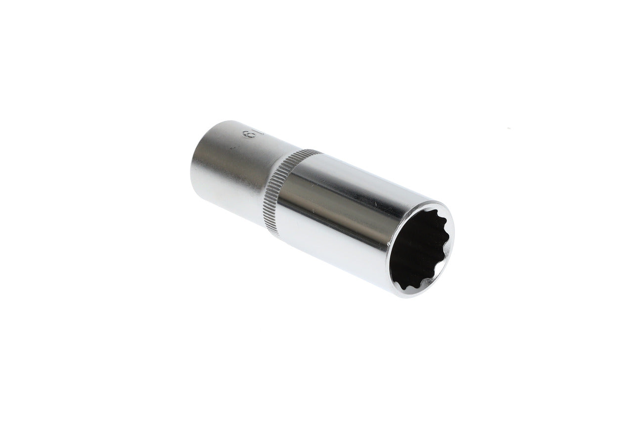 R61101914 - Vaso 1/2", bi-hexagonal, 19 mm L=77 mm