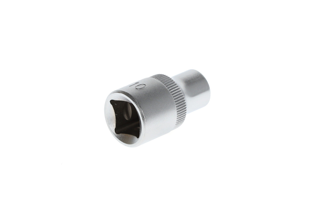 Douille GEDORE rouge R61001006 - 1/2", hexagonale, 10 mm L=38 mm