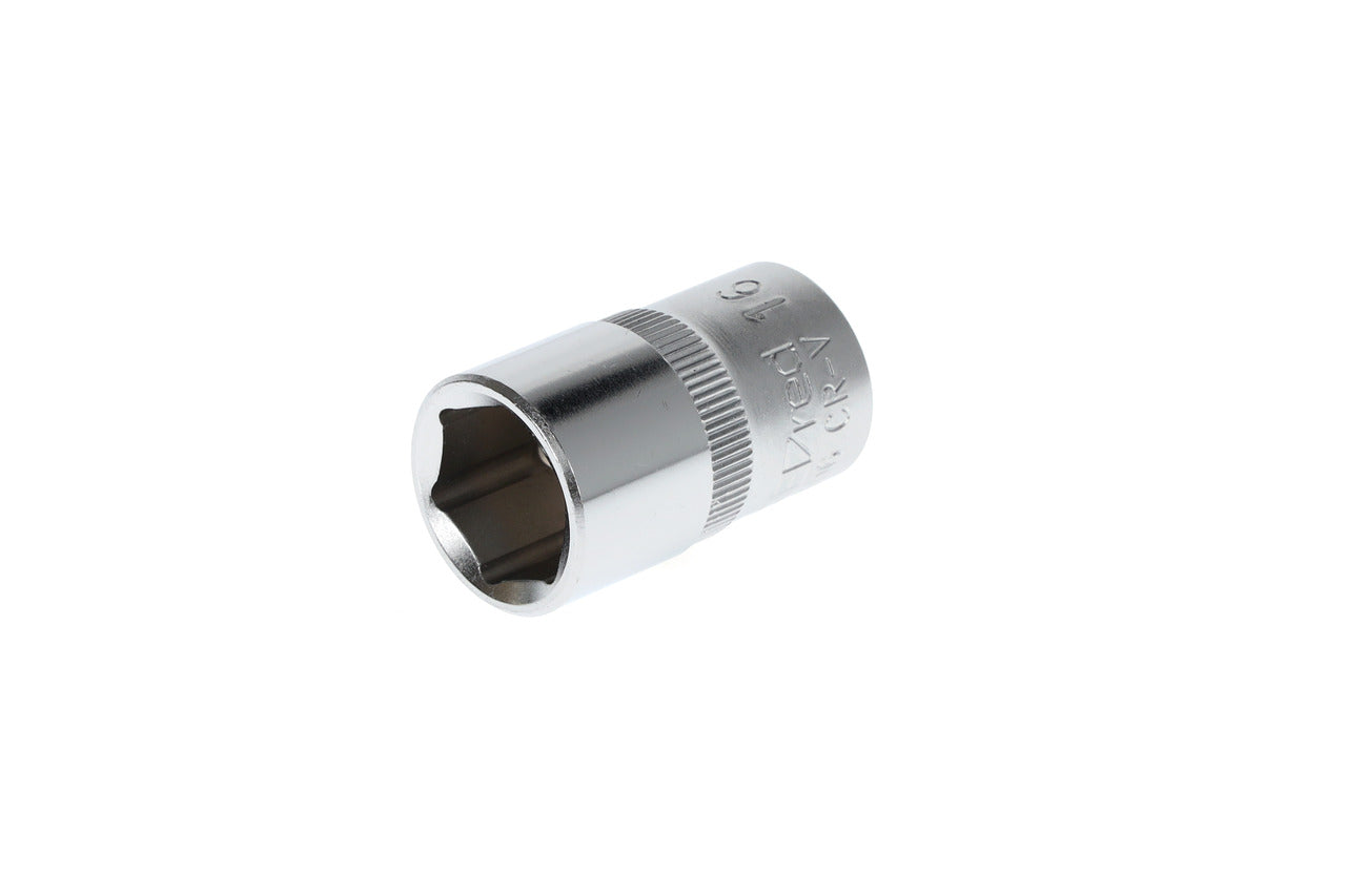 Douille GEDORE rouge R61001606 - 1/2", hexagonale, 16 mm L=38 mm