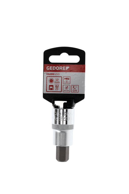GEDORE red R62551210 - Screwdriver socket 1/2" 12 mm L=55 mm (3300366)