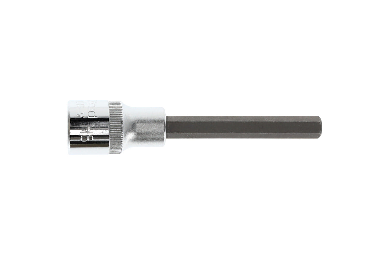 GEDORE red R62550819 - Screwdriver socket 1/2" 8 mm L=100 mm (3300380)