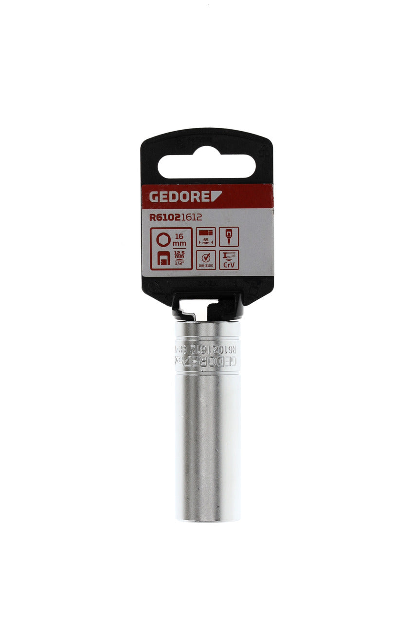 GEDORE red R61021612 - Spark plug socket 1/2" 16 mm with magnet (3300401)