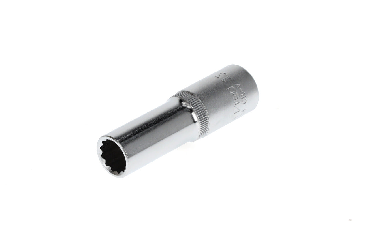 R61101314 - Vaso 1/2", bi-hexagonal, 13 mm L=77 mm