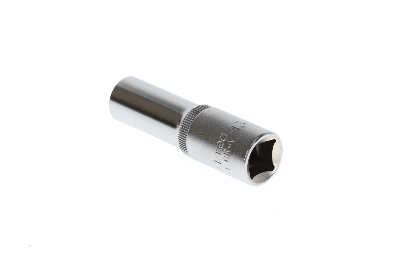 R61101314 - Vaso 1/2", bi-hexagonal, 13 mm L=77 mm